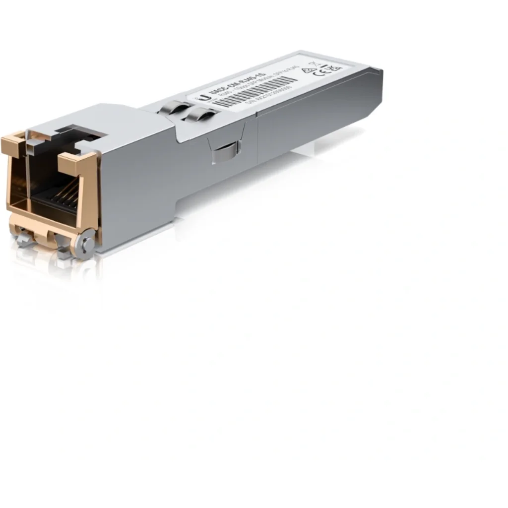 Módulo SFP Ubiquiti UF-RJ45-1G Cobre, 1-1000, RJ45, 10/100/1000 Mbps