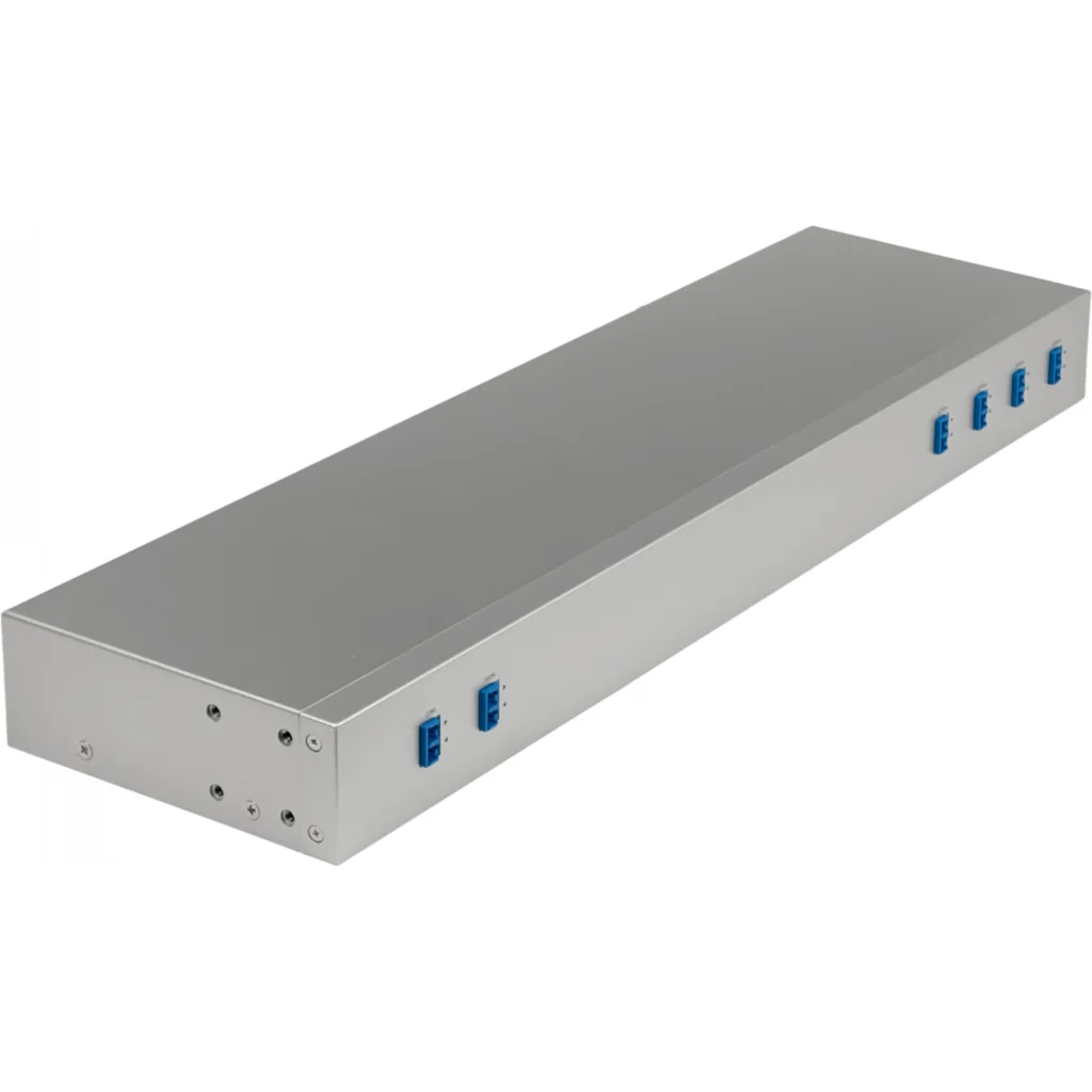 Imagen 1 de UI MuxDemux4 LC/UPC 1270-1330nm 1-COM 1-MON De-Multiplexor UACC-CWDM-4