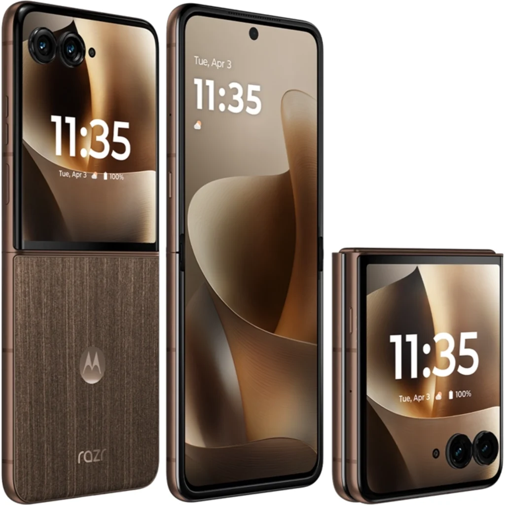 Imagen 0 de Celular Plegable Motorola Razr 70 Ultra 5G 1TB 16GB RAM Café