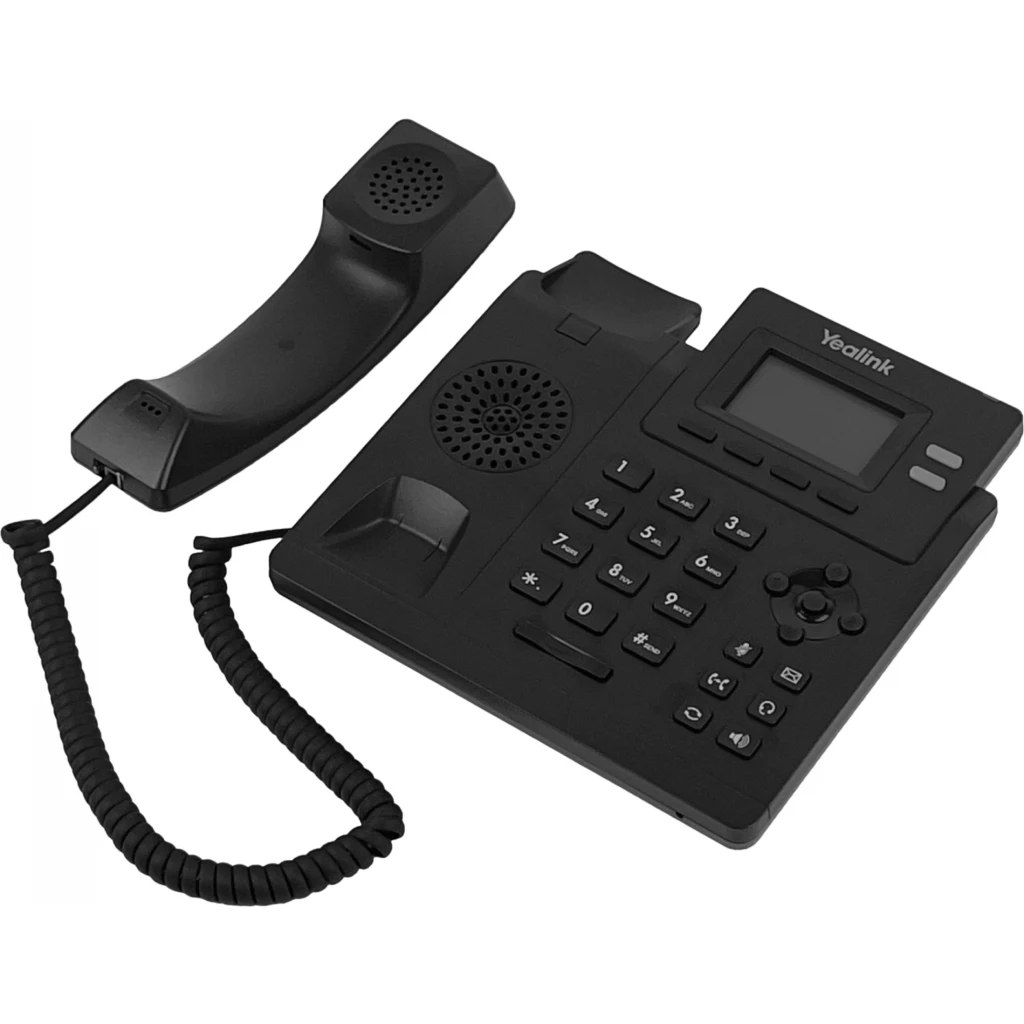 Teléfono Yealink SIP-T31G IP con 2 Líneas de Voz y HD PoE LCD 2.3" mont en Pared