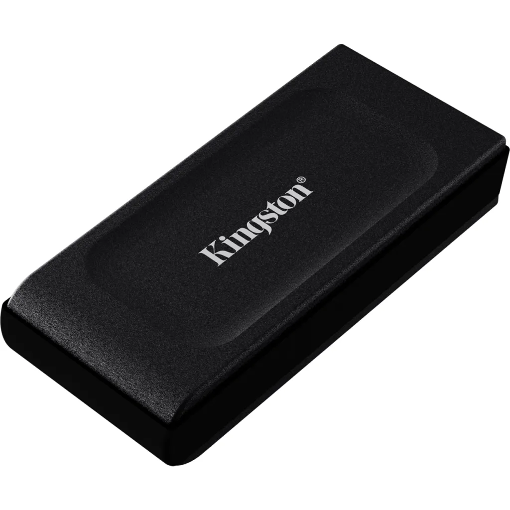 Imagen 1 de Unidad SSD Externo Kingston XS1000 2TB USB3.2 Gen2 Lec1050MBs Esc1000MBs Negro