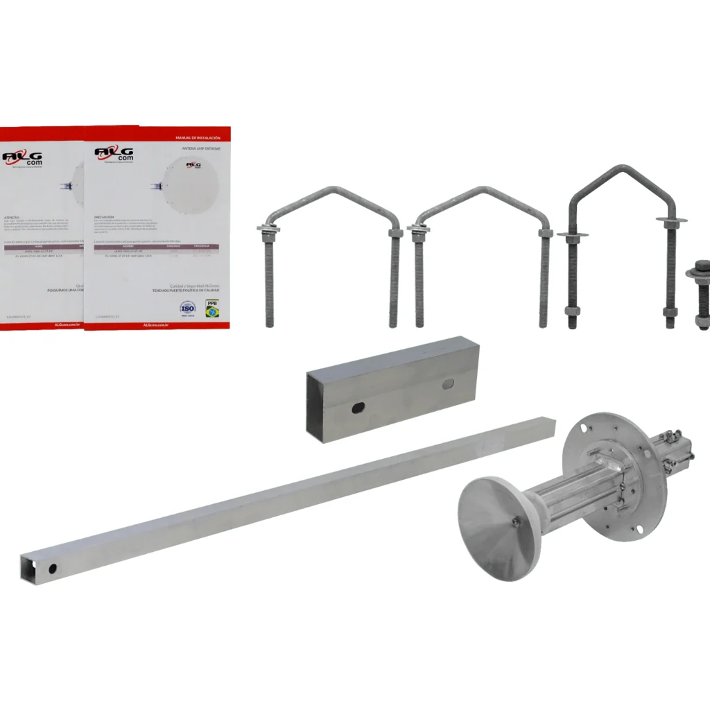 ALGCOM ISO+RAD 5GHz 0,9m 30-33dBi 6GHz 4,9-6,4GHz 2x2 2-RPSMA-H Antena