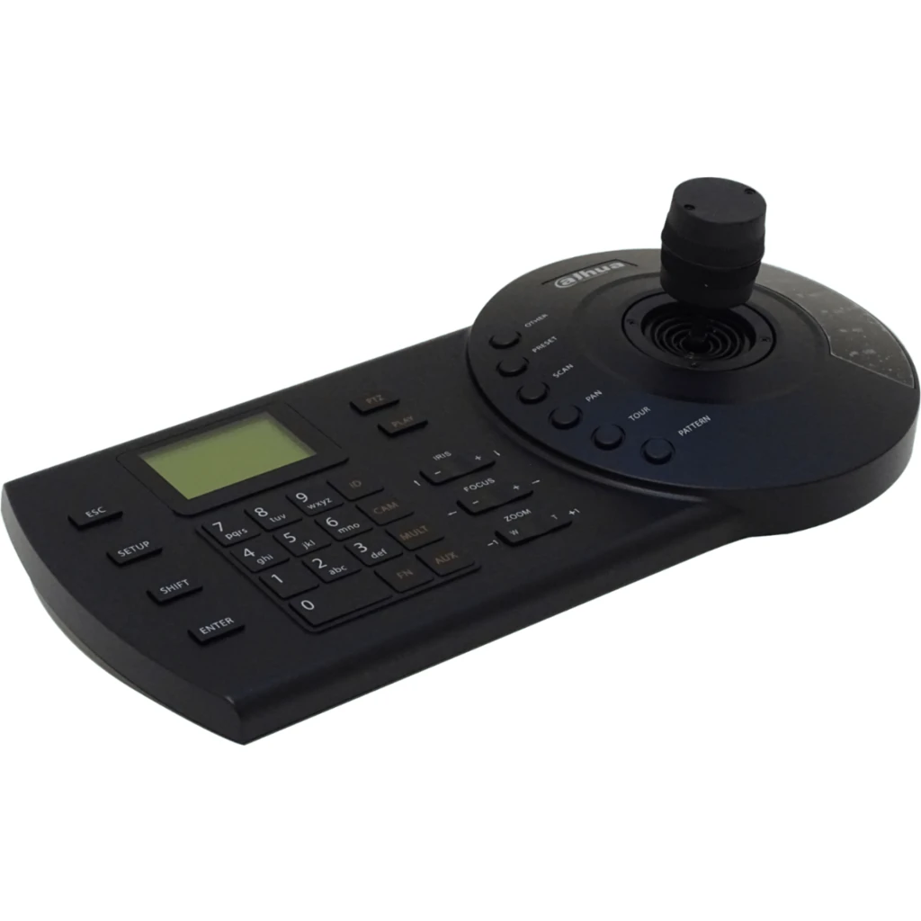 Teclado en red de apoyo para control PTZ