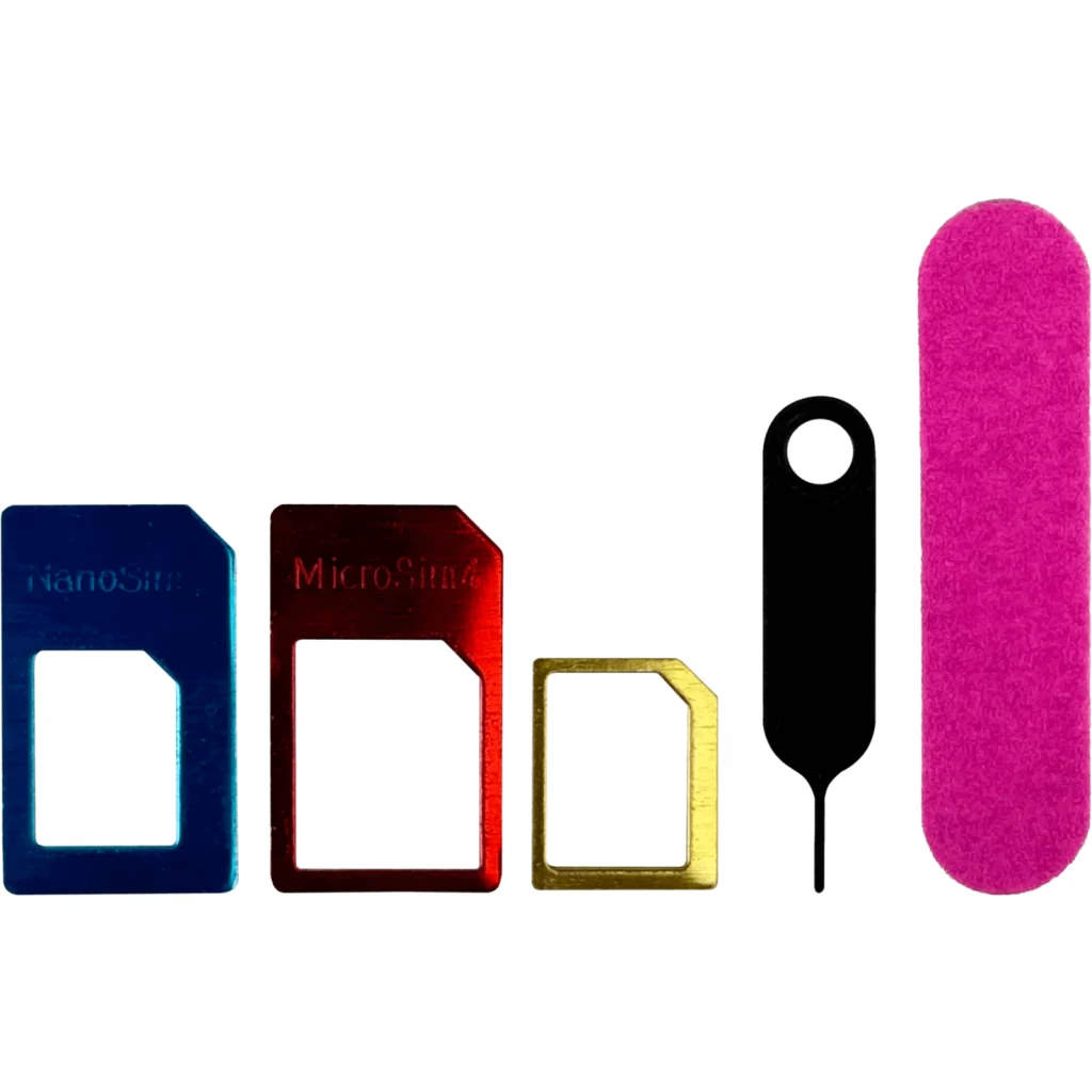 4 en 1 Adaptador Tarjeta Sim-Card inc-lija reset mastertools