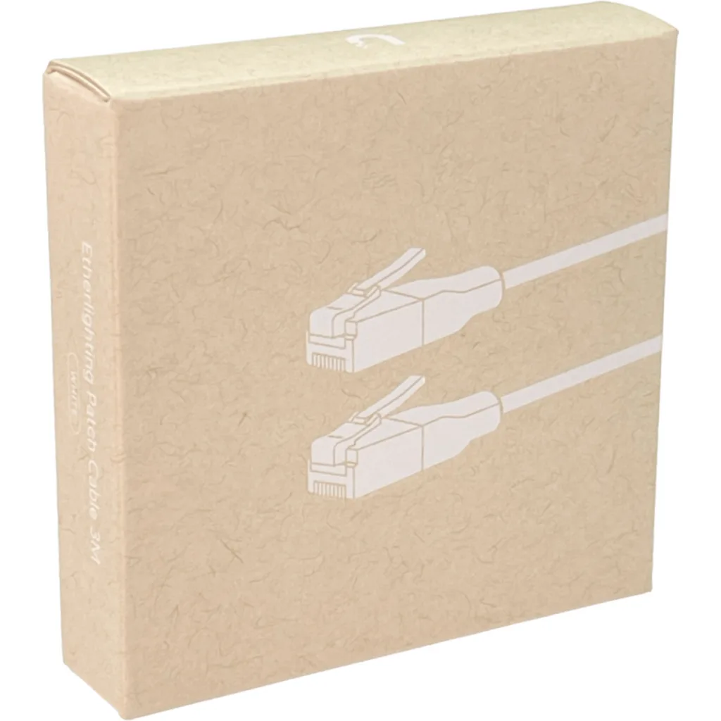 Imagen 4 de UBIQUITI 3mt Cable Etherlighting Blanco Cat6 UACC-Cable-Patch-EL