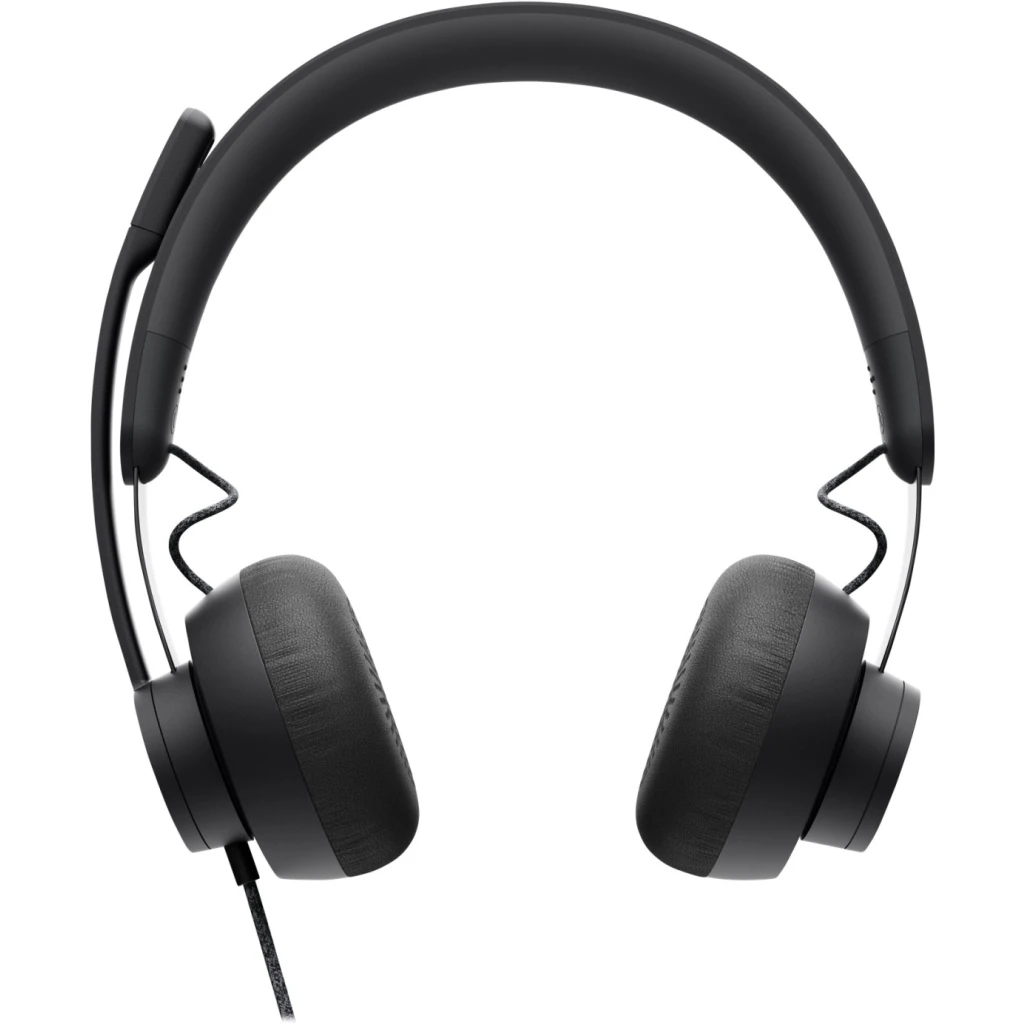Imagen 6 de Audífonos Alámbricos Logitech Zone USB-C c/Micrófono Cancel Ruidos Negro p/Teams