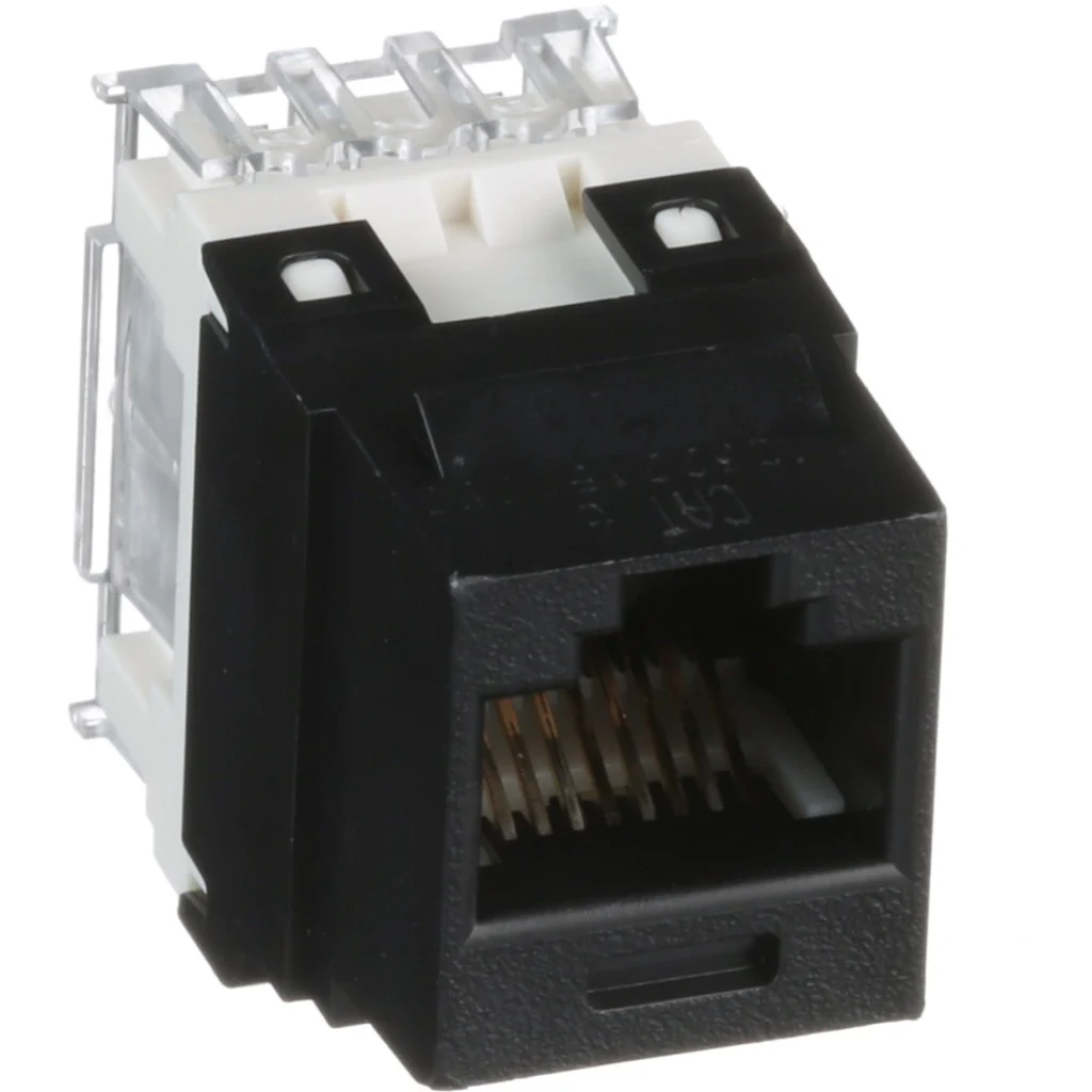 Imagen 2 de Panduit NetKey Punchdown Jack Module Modular insert - RJ-45 - black