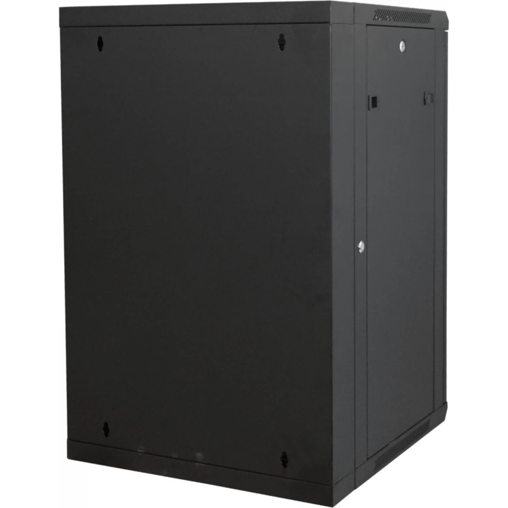 LINKMADE 18U RACK DOBLE BISAGRA 60CM-FONDO NEGRO INC-2U