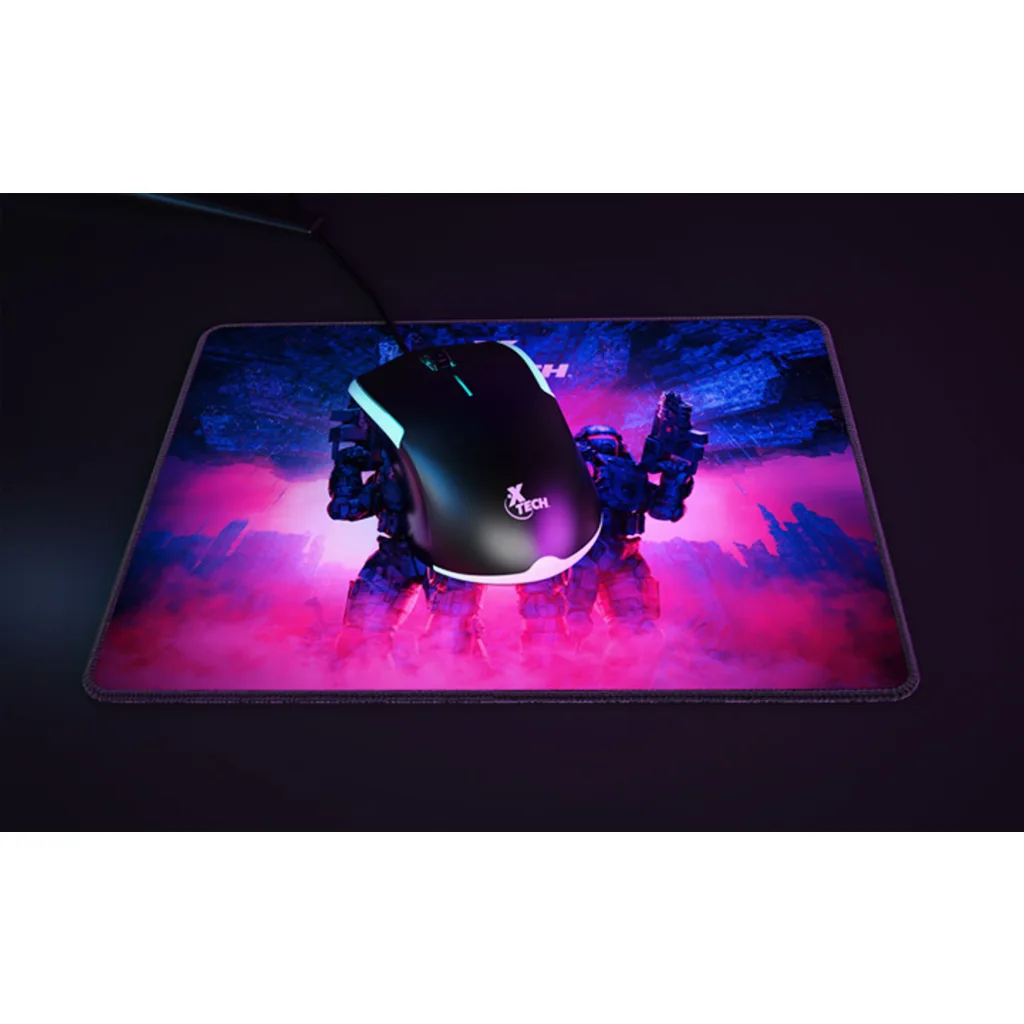 Imagen 5 de Kit Teclado Mouse MousePad XTech XTK-535S, Tec Español, Mouse 1200dpi, MPd 30*25