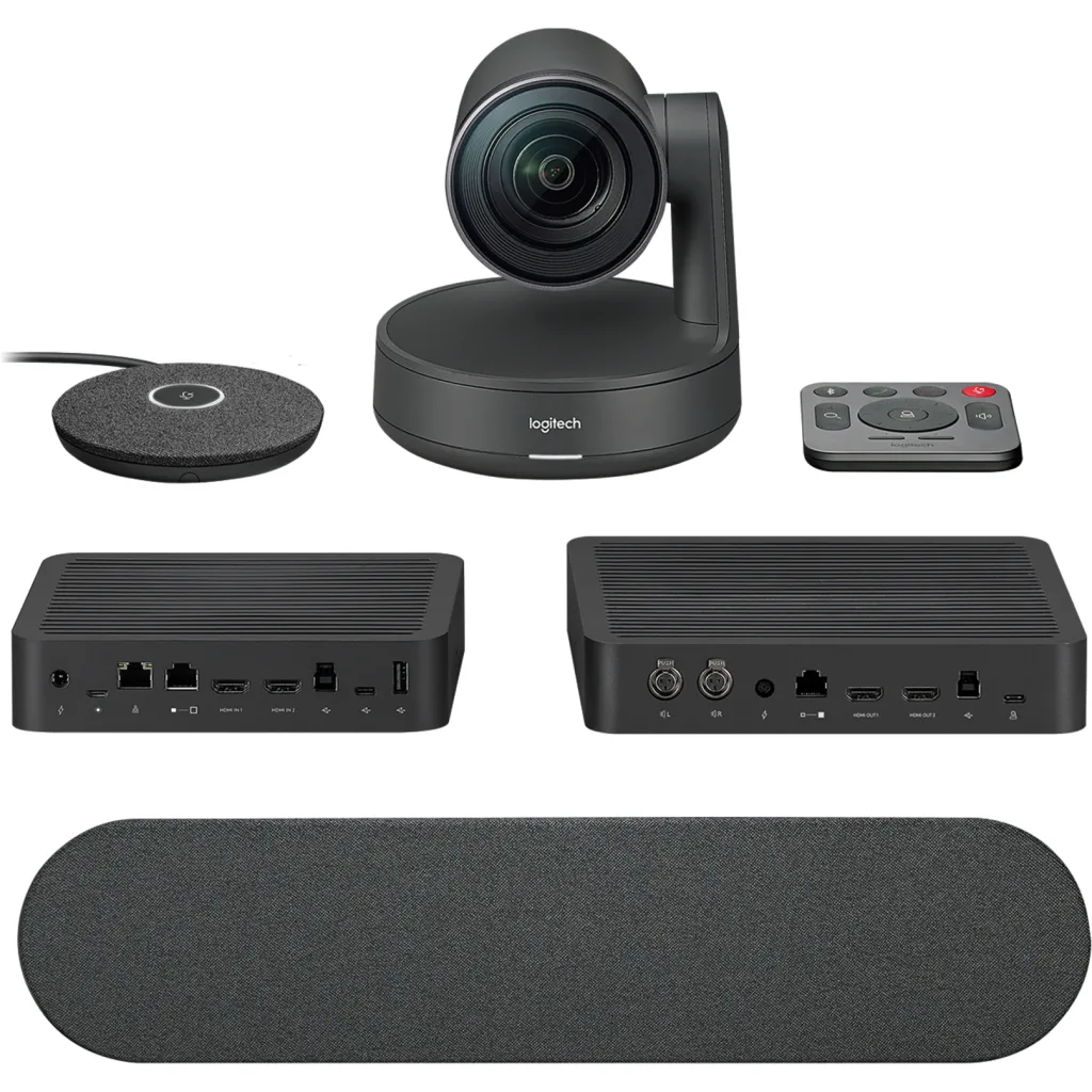 Imagen 0 de Cámara rally kit ultra HD + parlante y micrófono Logitech