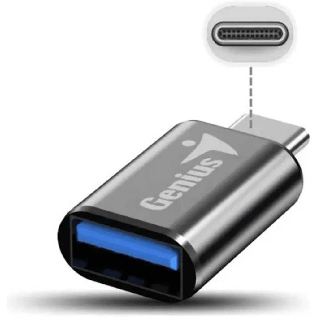 Imagen 1 de GENIUS ADAPTOR PLUG TYPE-C to JACK USB-ACC-C2A