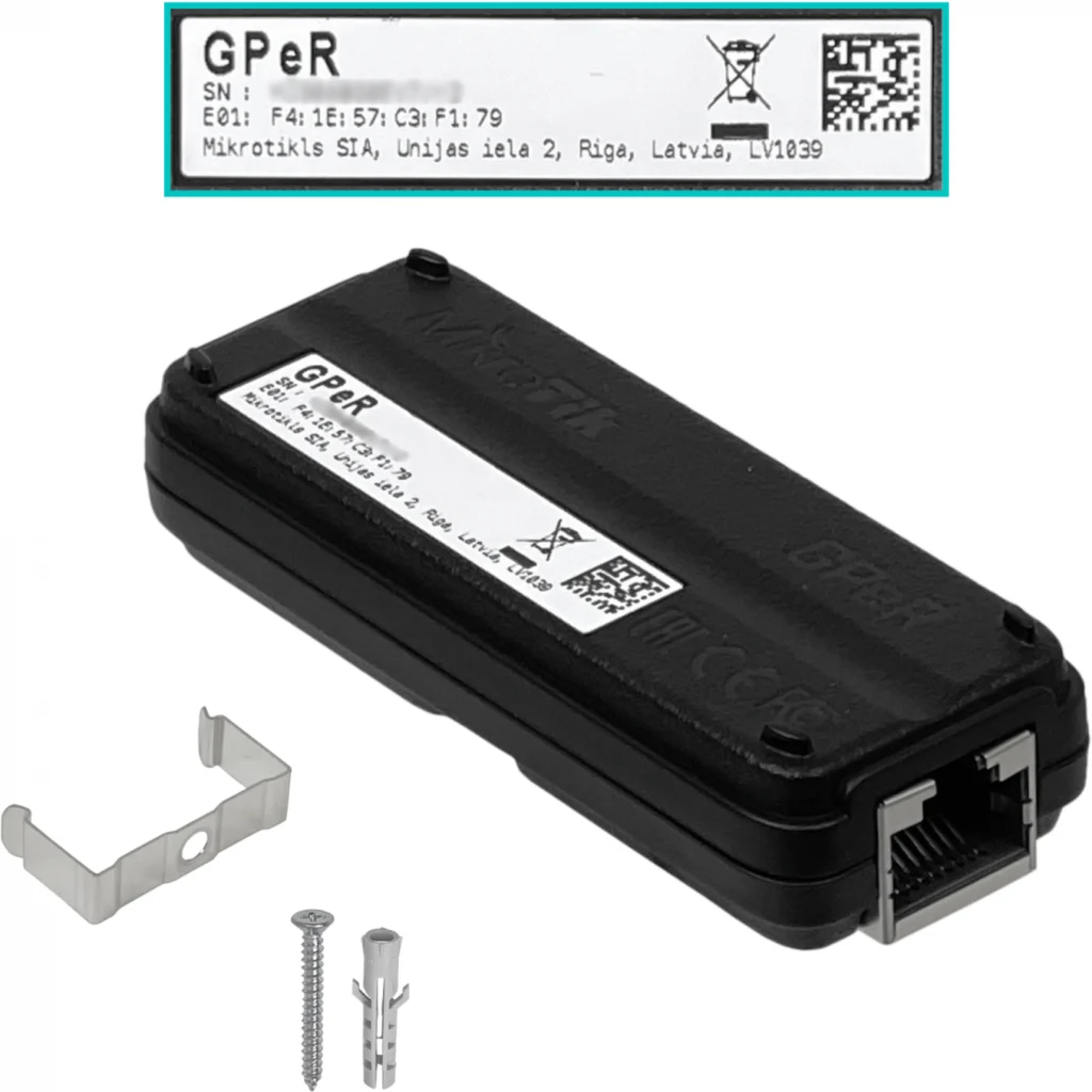 MIKROTIK EXTENSION UTP REPETIDOR 100-210MT MAX-1,5KM REQPOE24V/AF/AT