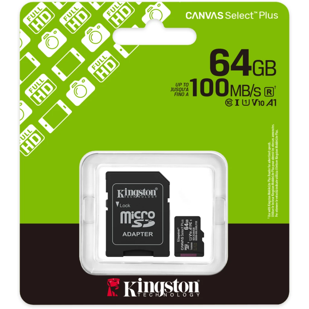 Imagen 4 de Memoria microSDHC 64GB Kingston Canvas Select Plus