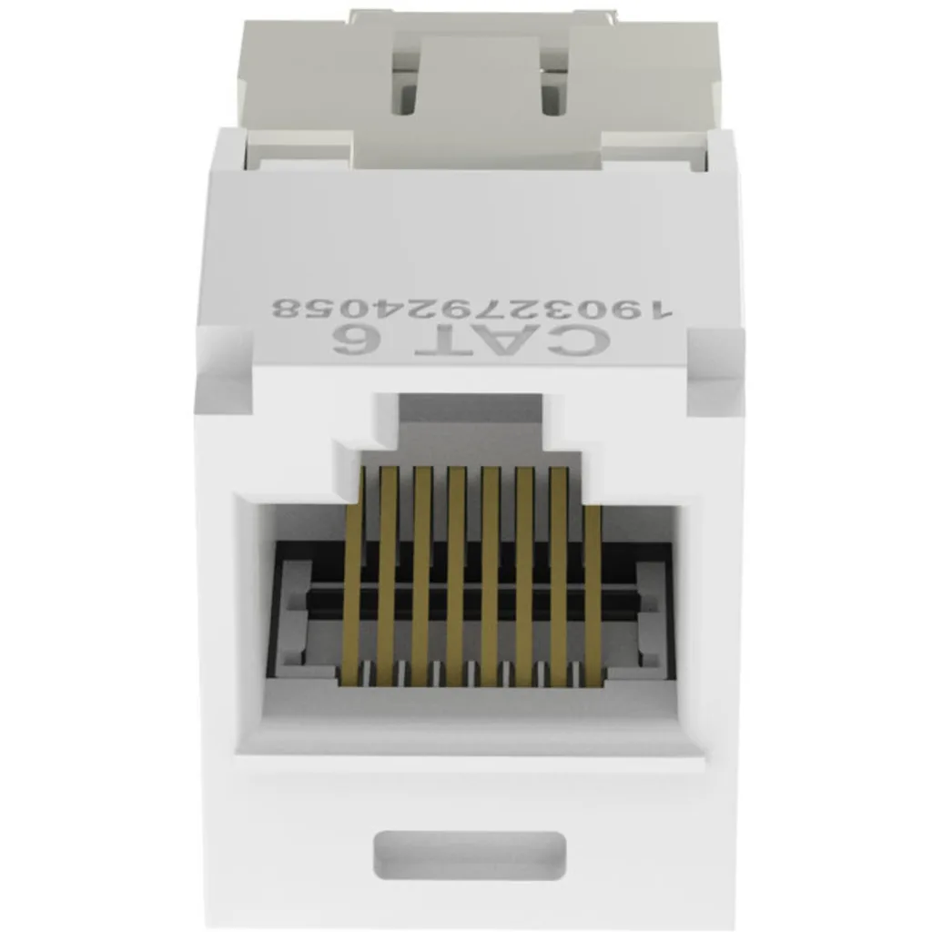 Imagen 2 de Conector RJ-45 Hembra CAT6 Color Blanco - Panduit 
