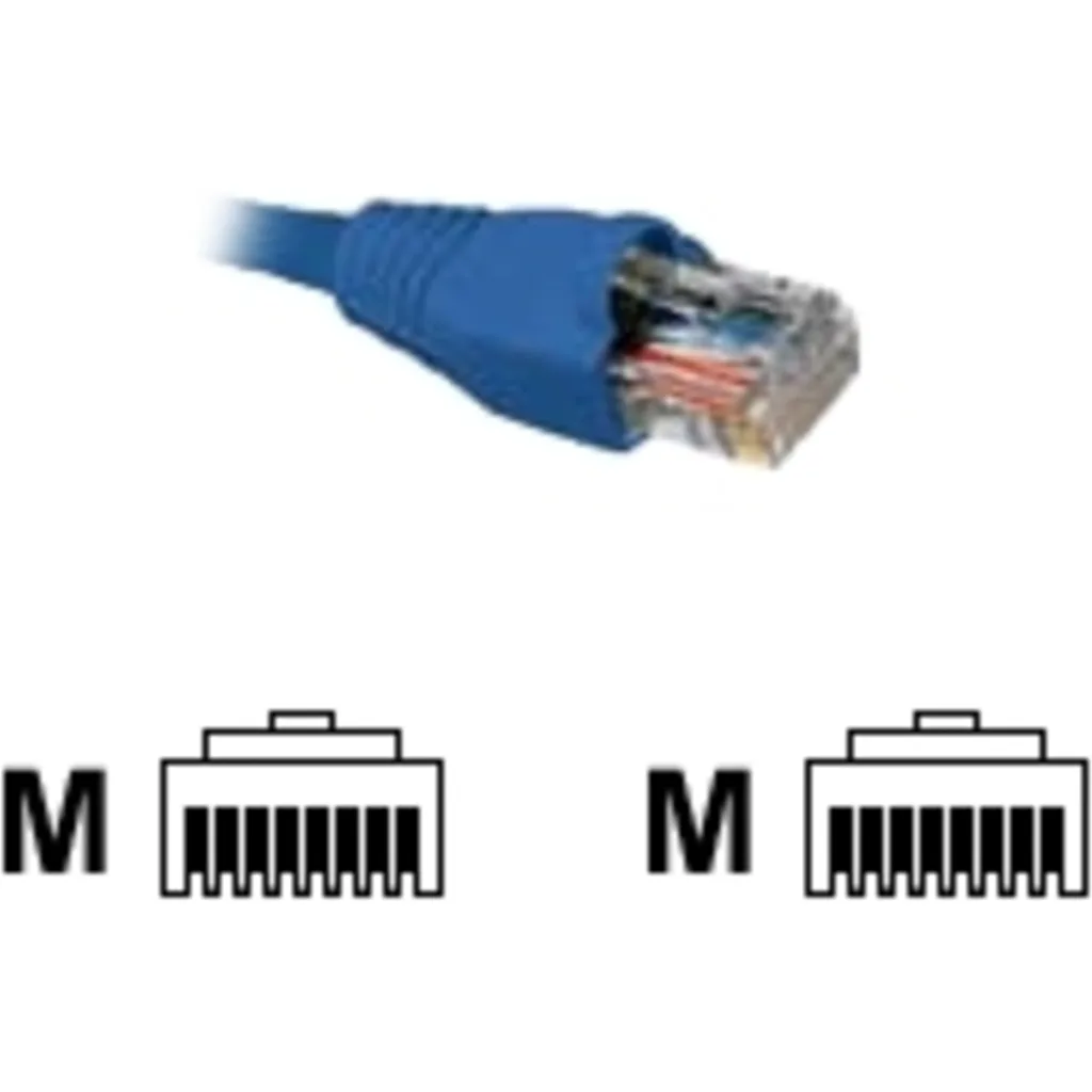Cable de Red Nexxt Cat5E Patch Cord UTP CM 1mt AZUL