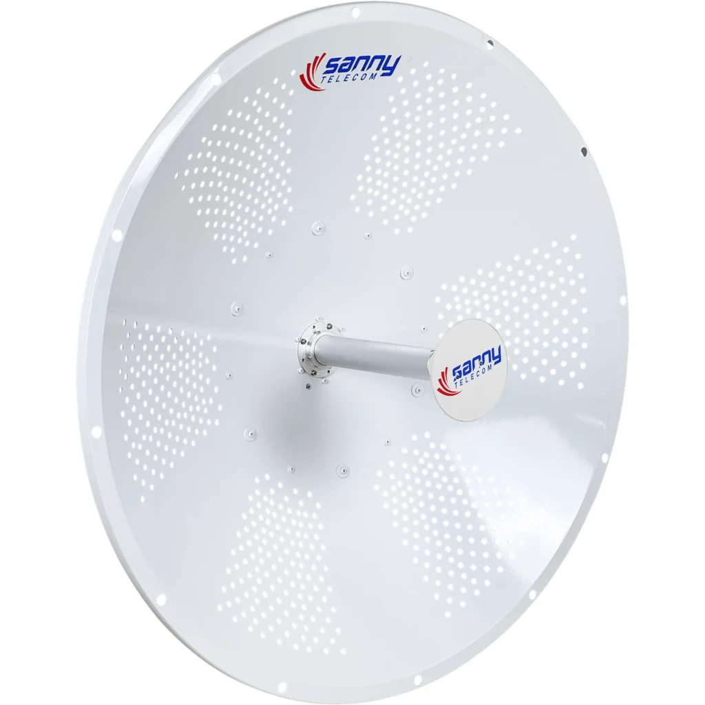 Imagen 1 de SANNY C/DETALLE 4,9-6,5GHz 34dBi 2-N-H Slant-45o 2x2 Antena Dish 5GHz