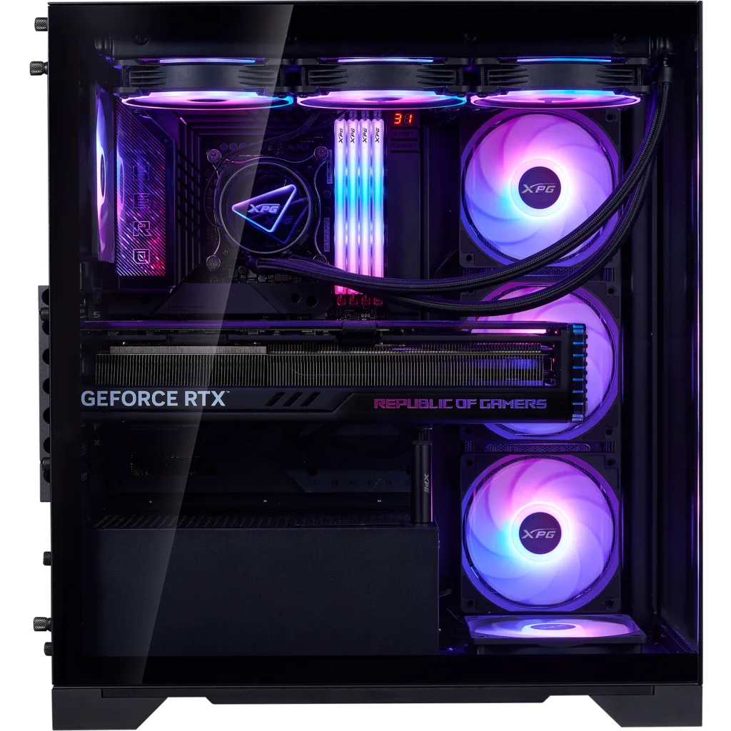 Imagen 5 de XPG Invader X Mini - Black (clone) (75261541)