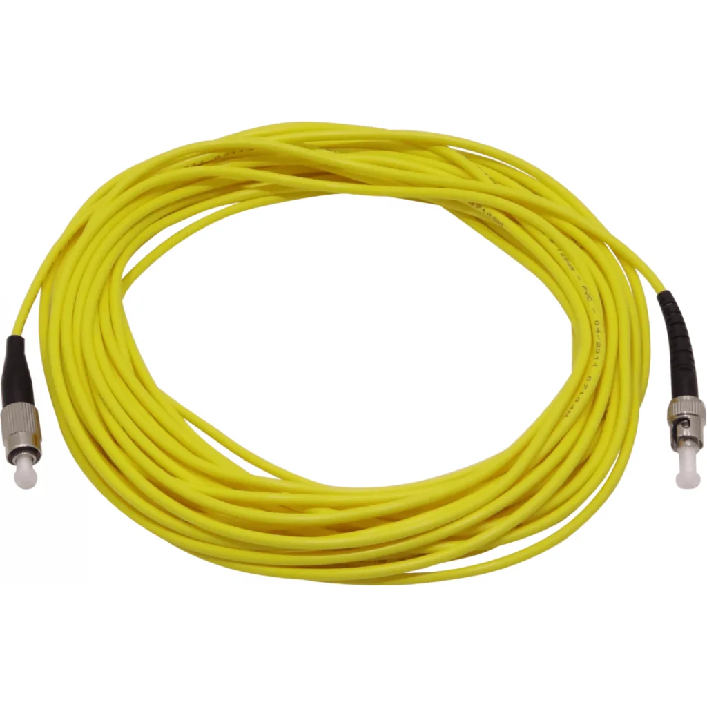 Imagen 2 de 10mt ST-FC MonoModo SM Simplex Jumper Cable Fibra 3.0mm 9/125um LSZH