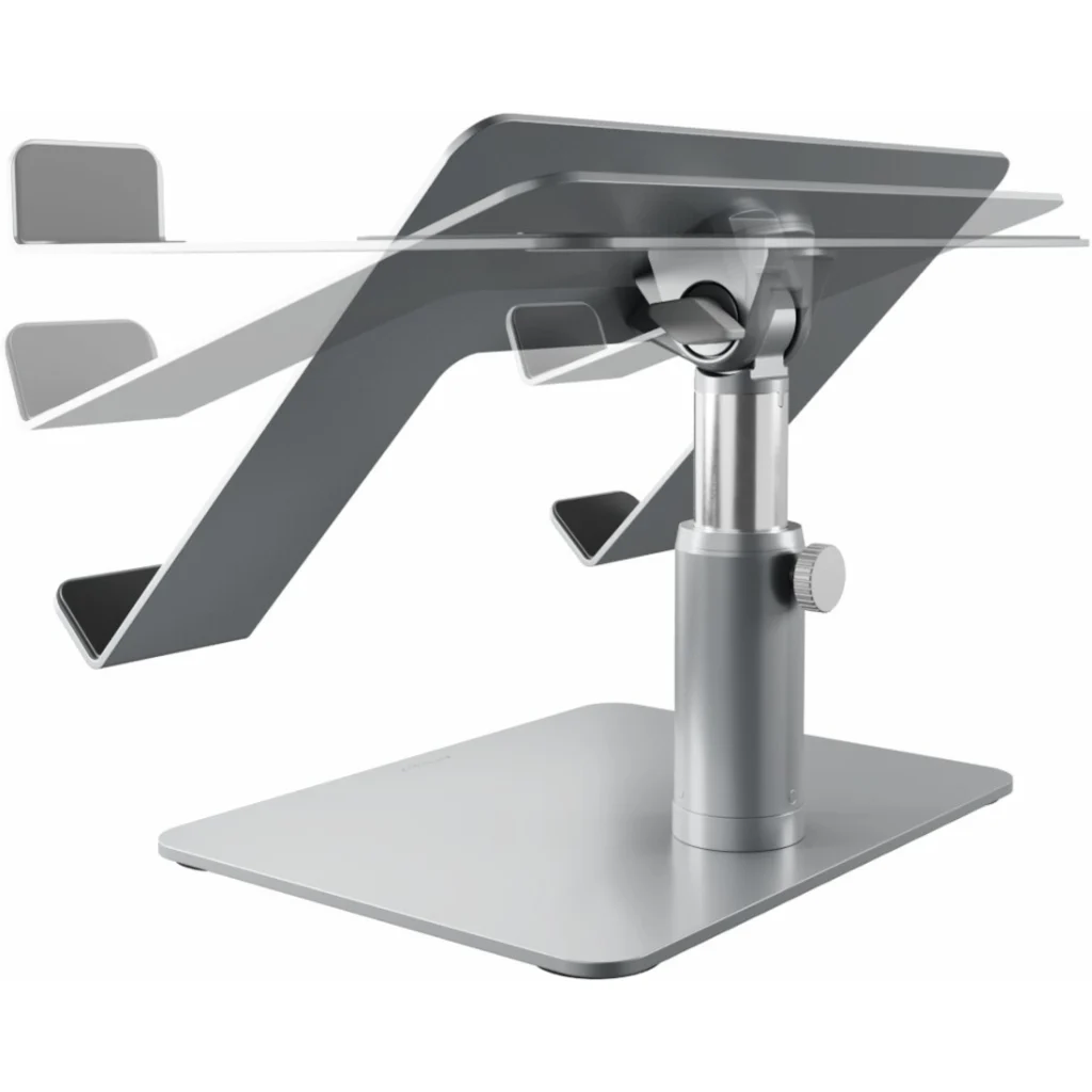Imagen 5 de Base para Notebook Kensington K50424WW Universal Aluminio hasta 16" Color Plata