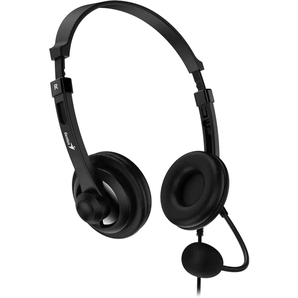 Imagen 2 de GENIUS HEADSET TYPE-C CABLE 2,4MT-HS-230U-C