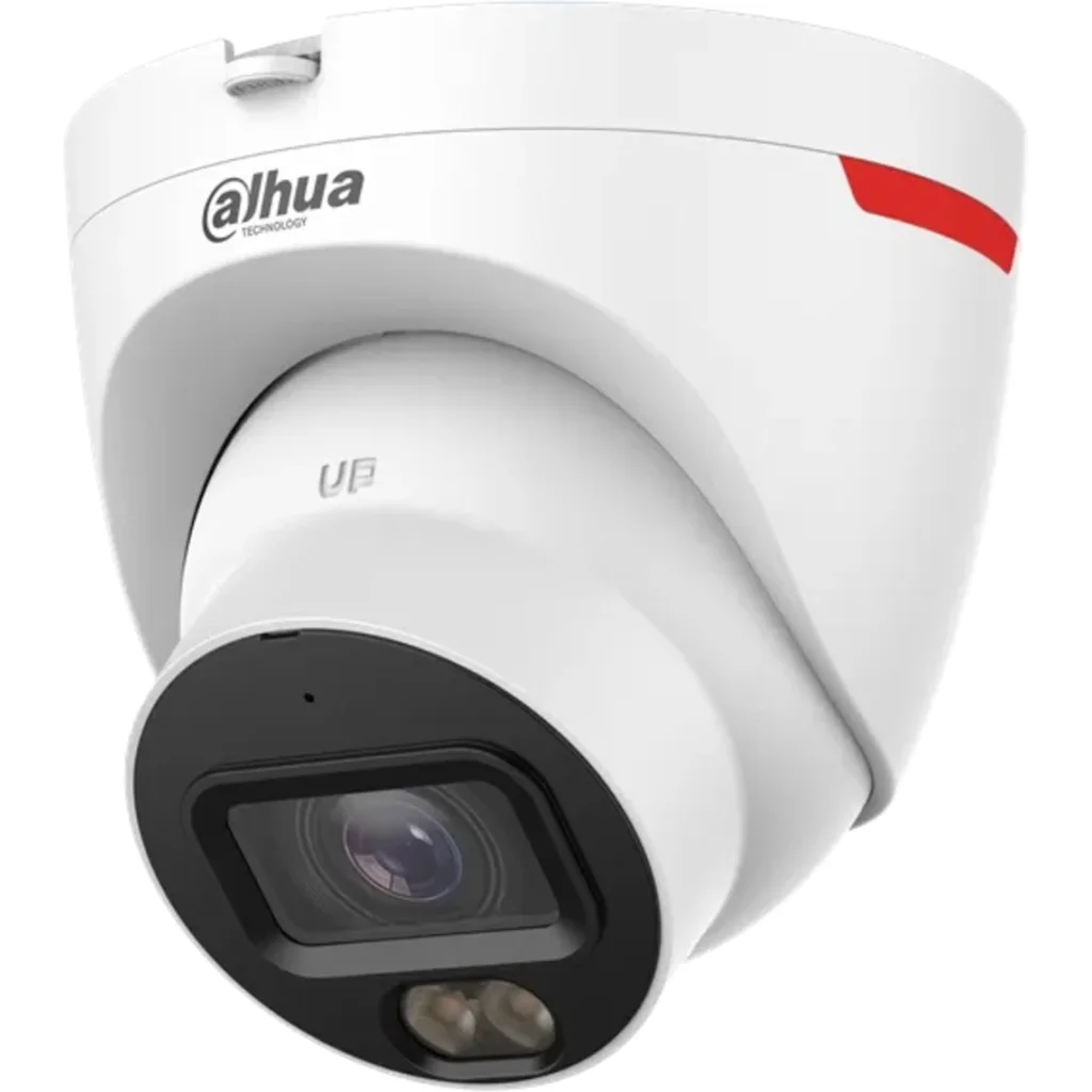 DH-IPC-HDW2849TP-S-LED-0280B-PRO. Camara IP Mini Domo WizColor, 8MP, Lente Fijo 2.8mm, Led 30M, SMD Plus, IP67