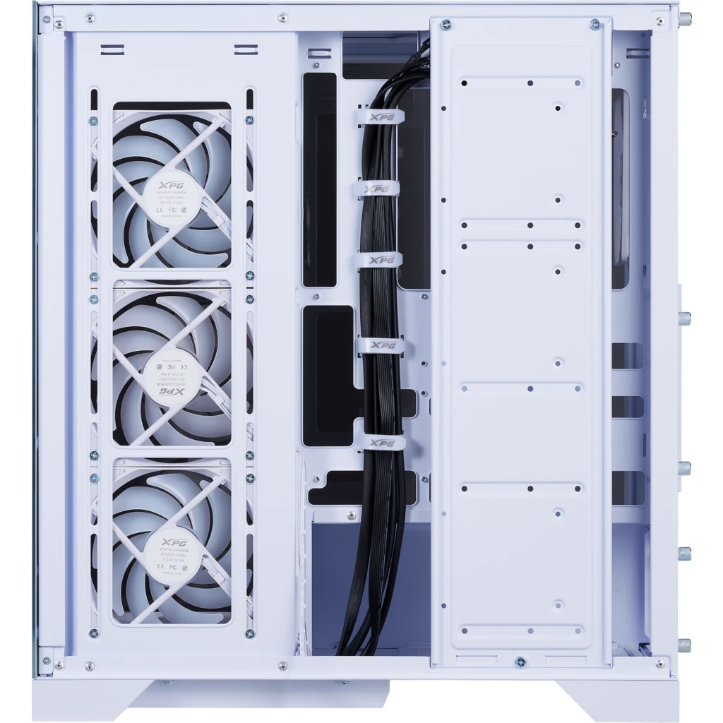 Imagen 2 de Gabinete XPG INVADER X BTF ATX 5 Vent. ARGB Blanco