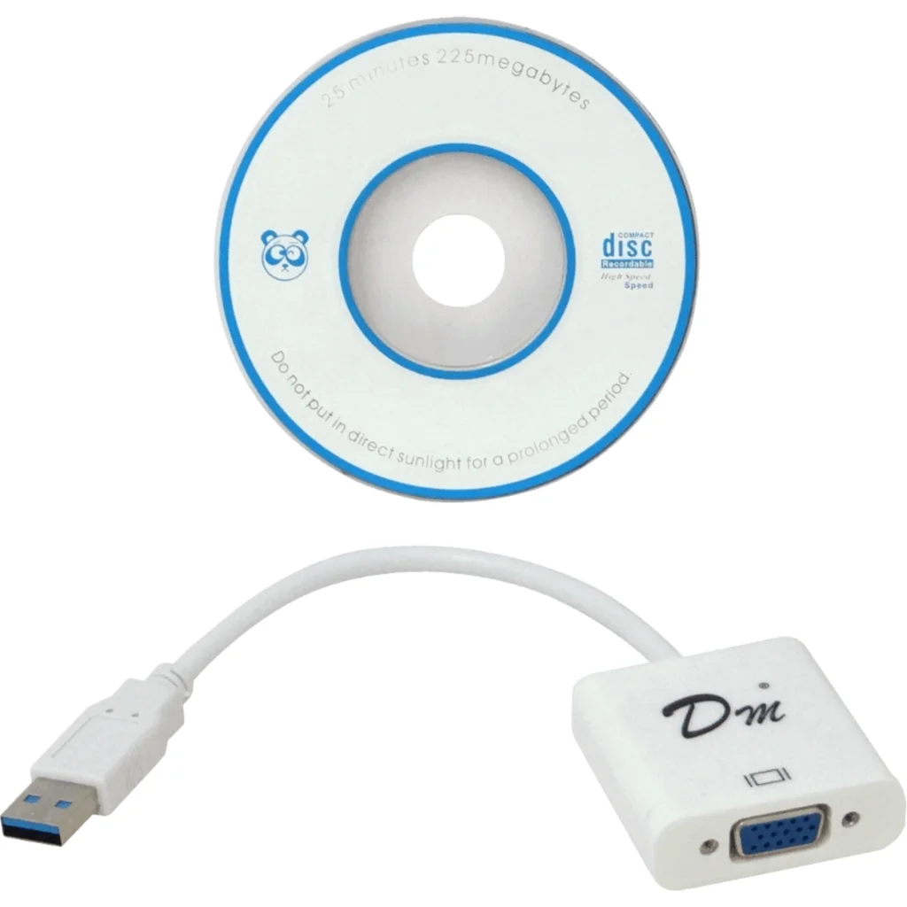 Imagen 1 de Adaptador USB-A USB 3.0 a VGA-H Longitud del CAble 10 cm Solo PC