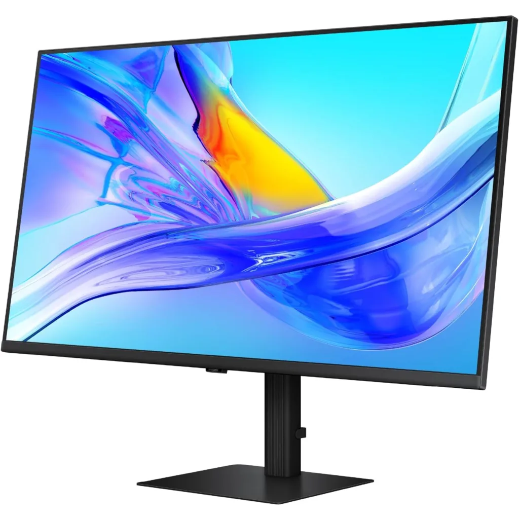 Imagen 14 de Monitor Samsung ViewFinity S8 37" 4K UHD USB-C DP HDMI RJ45 Altura Ajustable
