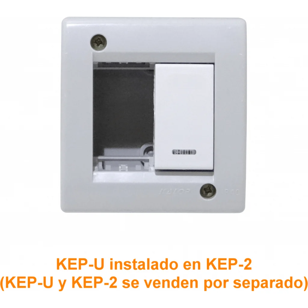 KALOP Blanco Pulsador N/A Unipolar Timbre 16A 250V req/KEP-A KL40130