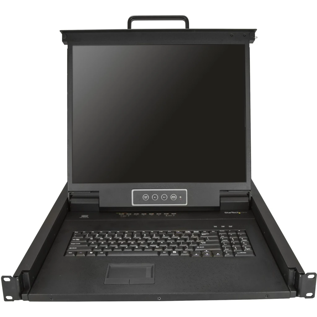 Imagen 2 de Consola KVM StarTech 8 Puertos VGA Pantalla LCD 19" Cajon 1U VGA y USB