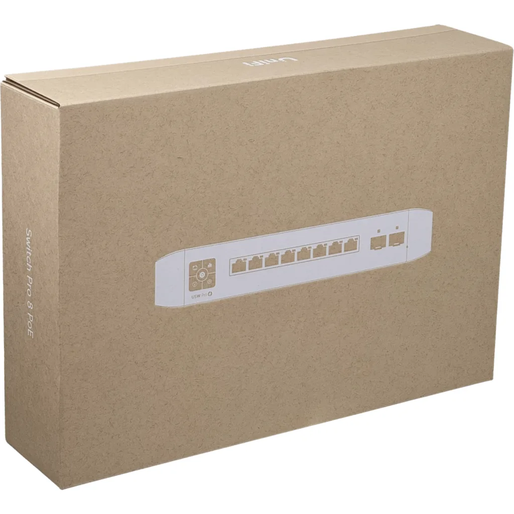 Imagen 1 de Switch Ubiquiti USW-PRO-8-POE Switch L3 8xGE PoE 120W 2xSFP+