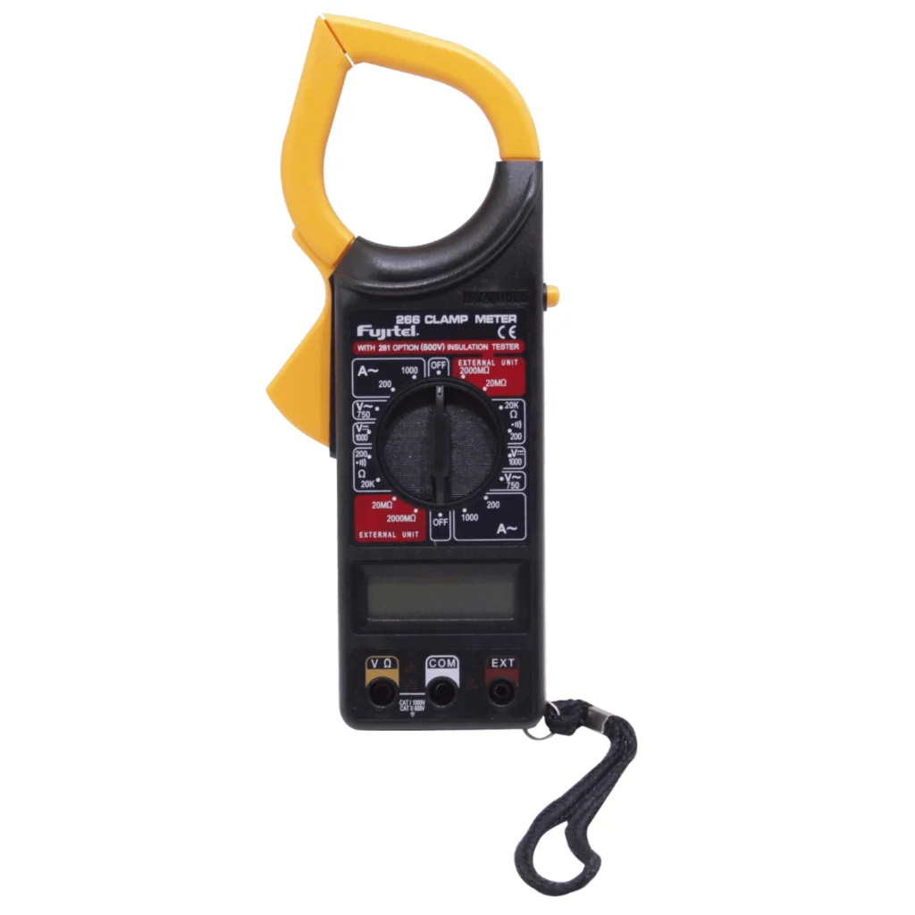 Imagen 2 de Multitester Tenaza Fujitel AC/1000A 750V 1000VDC Inc Pila 9v ClampMeter