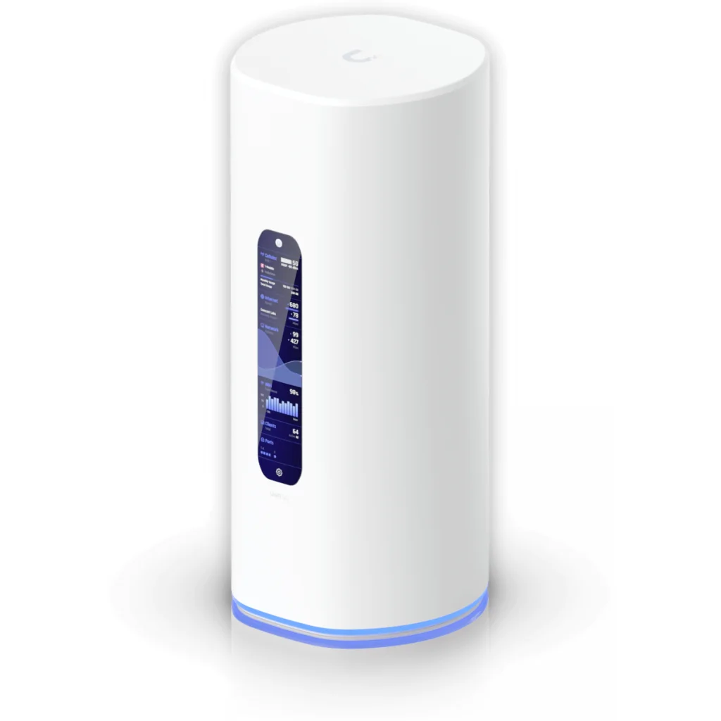 Imagen 4 de UI LTE/5G 2-SIM WiFi7 4-2500(1-PoE 1-SFP+ 64GB-mSD UniFi Cloud Gateway