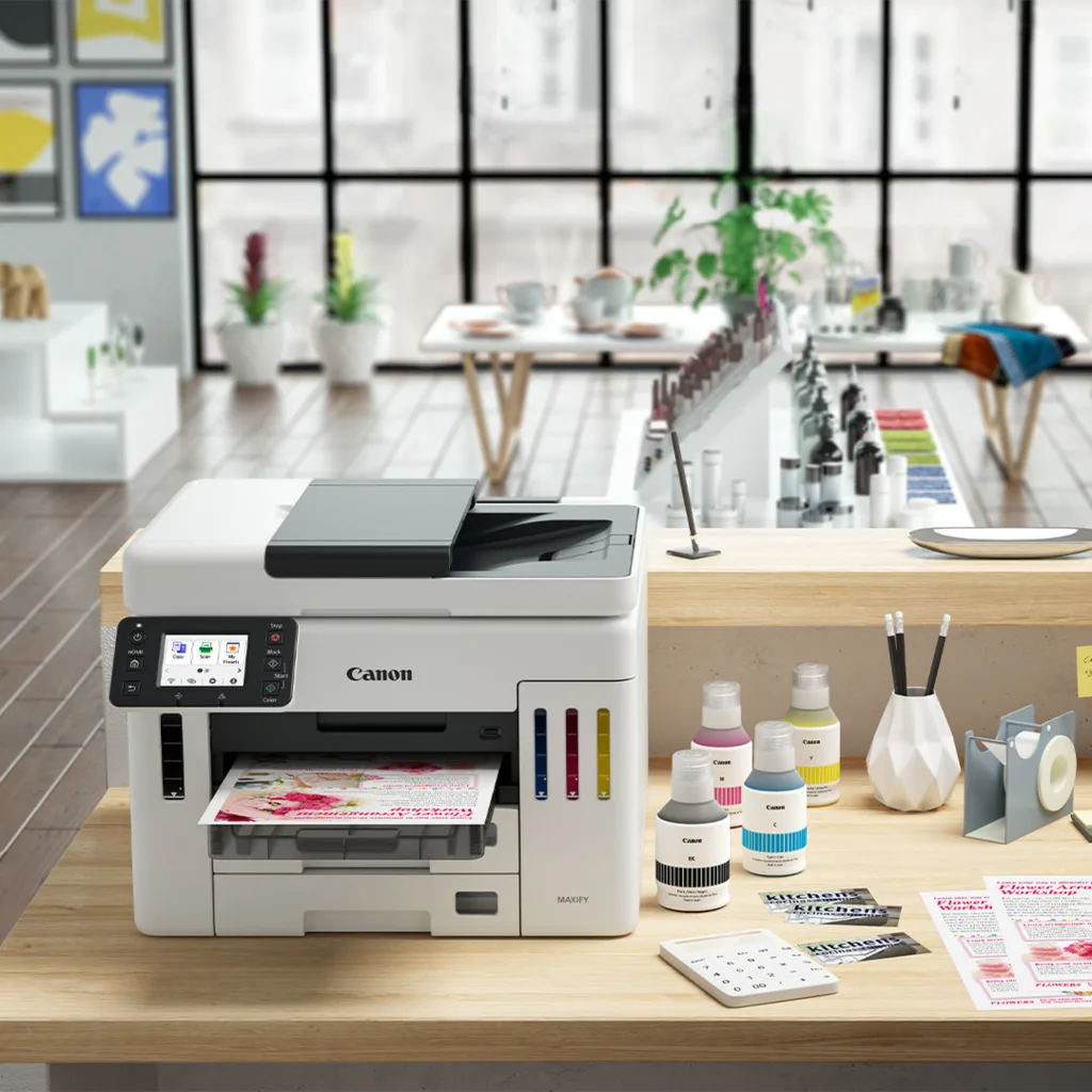 Imagen 6 de Impresora Multifunción Canon MAXIFY GX7110, Tinta color ADF Dúplex WiFi LAN USB