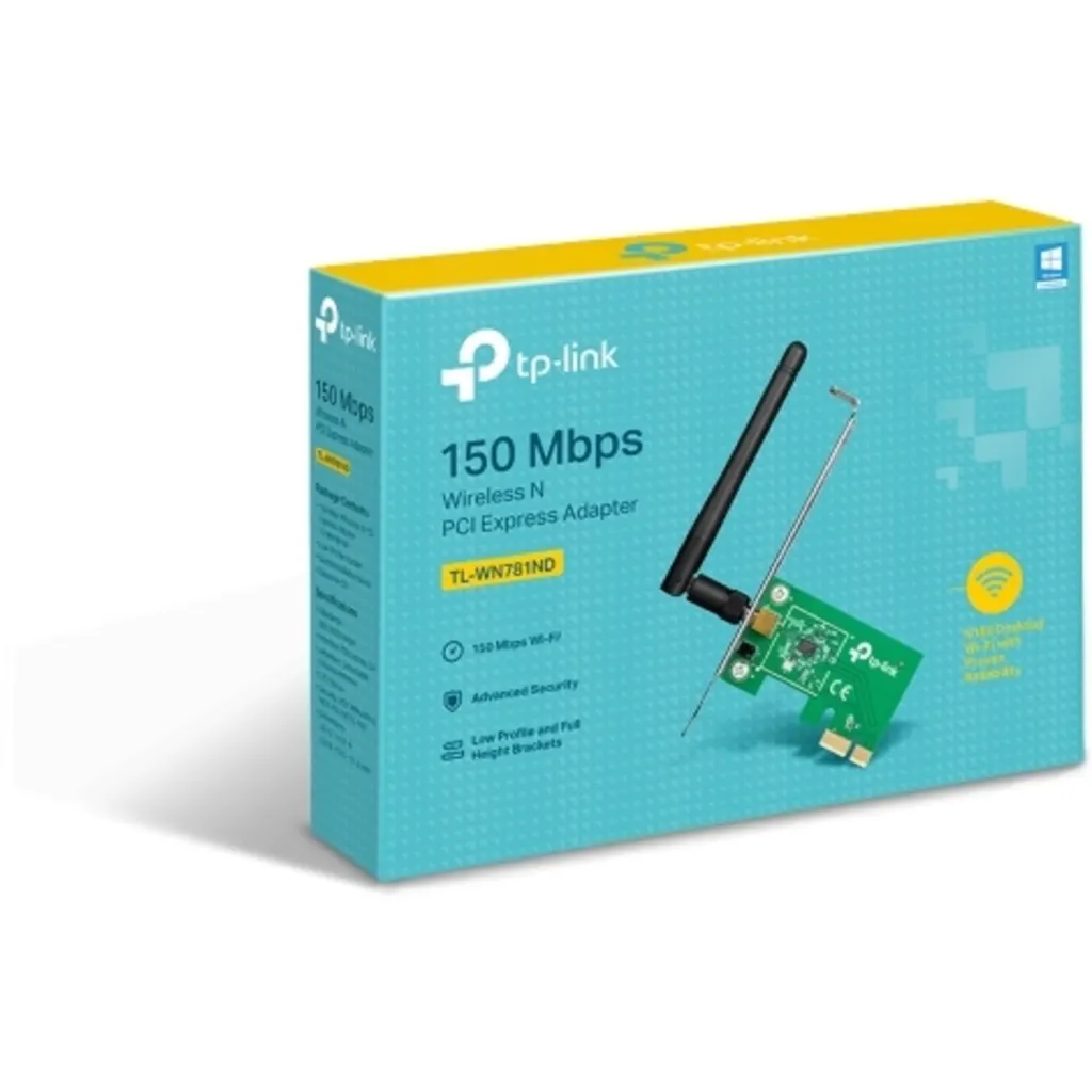 Imagen 1 de TP-LINK ADAPTADOR PCI 150Mbps Wi-Fi N EU / TL-WN781ND