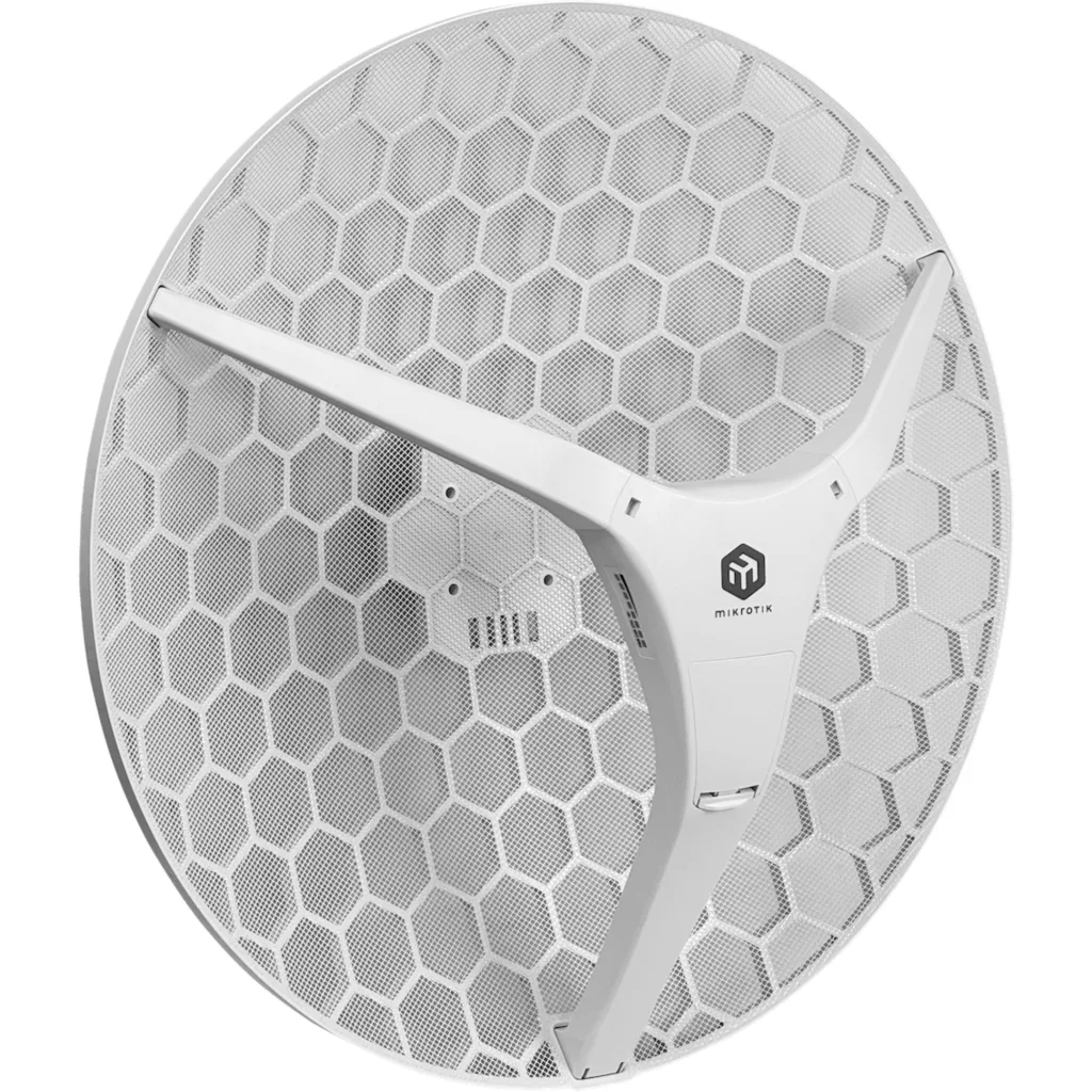 Imagen 1 de MIKROTIK 27dBi Grilla 5GHz 1-1000 L3 550mm-Diam inc24V