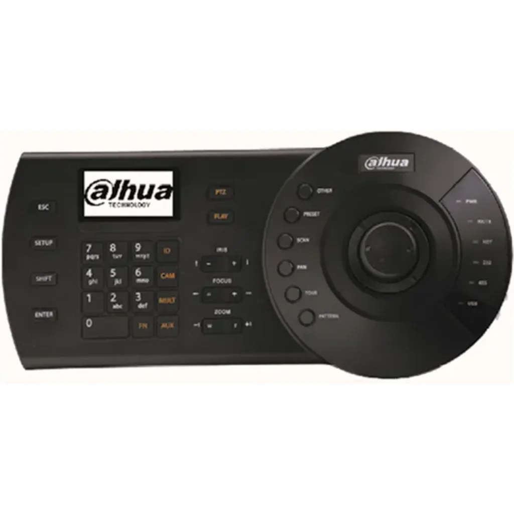 Joystick Dahua DHI-NKB1000-E, ip, para control PTZ, Para NVR, DVR y HCVR