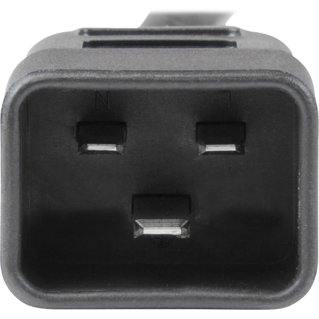 Imagen 4 de StarTech.com Cable de 1,8m C13 a C20 de servicio pesado de 2,5mm2  para alimentación de ordenadores - Cable de alimentación - IEC 60320 C20 a IEC 60320 C13 - CA 110 V - 1.8 m - negro - para P/N: RKCOND17HD