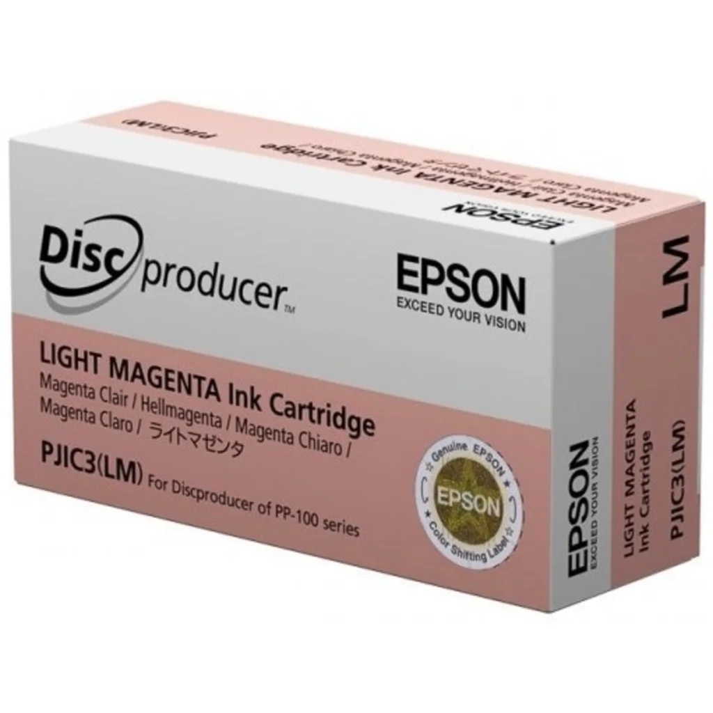 Cartridge Epson PJIC7 Magenta Claro para PP-Seire/Discproducer PP-Serie, 245 Pág