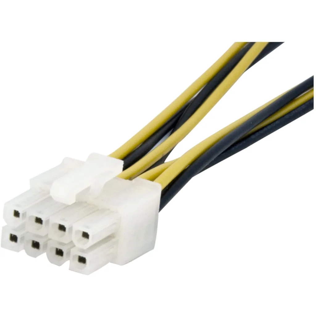 Imagen 1 de Cable Adaptador 4 Pines a 8 Pines con Molex EPS StarTech para Fuente de poder