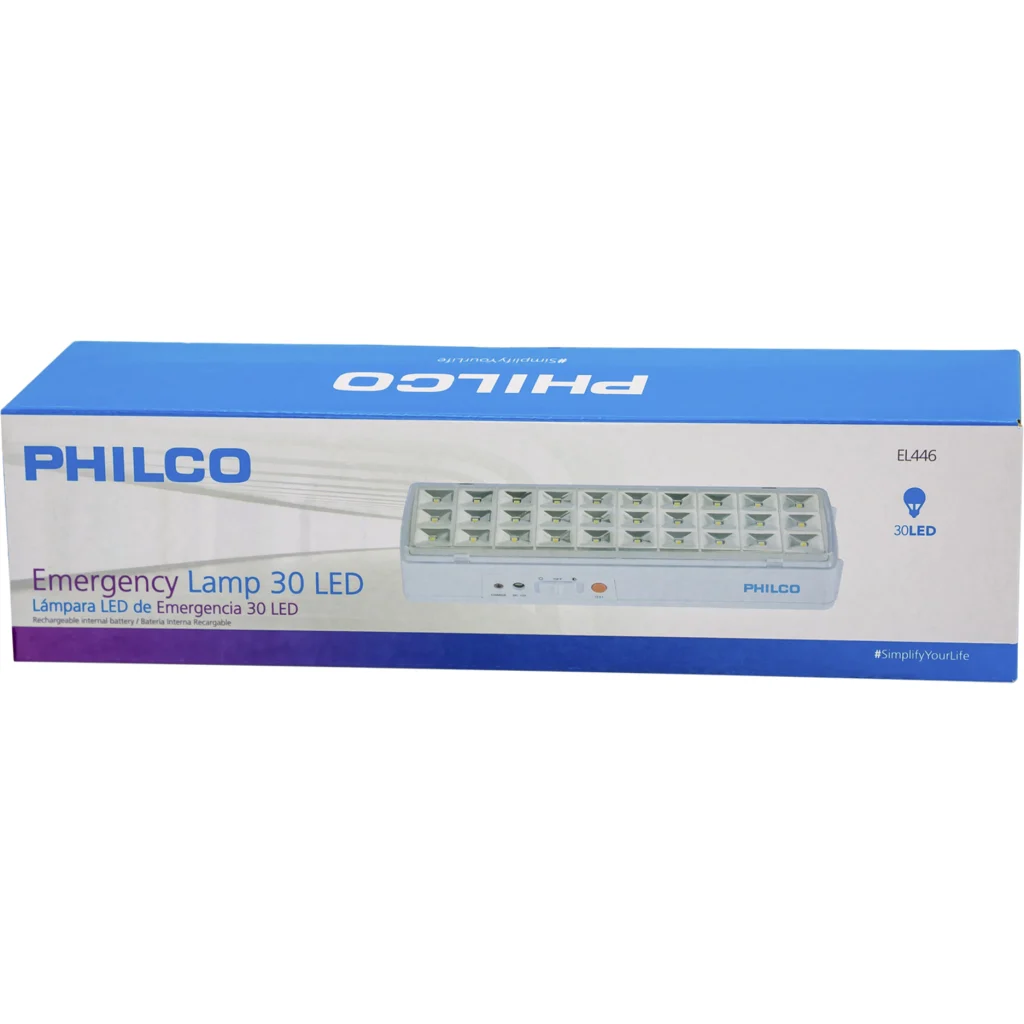 Imagen 2 de LAMPARA DE EMERGENCIA PHILCO 30 LED