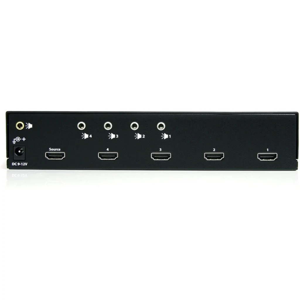 Imagen 1 de Multiplicador HDMI de 4 puertos y amplificador de señal-Splitter-1920x1200-1080p