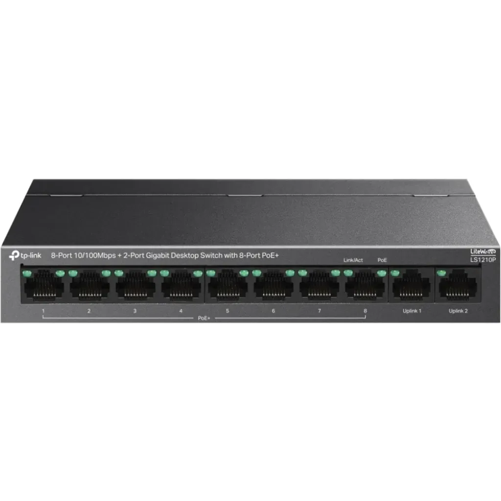 TP-Link - Switch - Conmutador  Gigabit de 8 puert