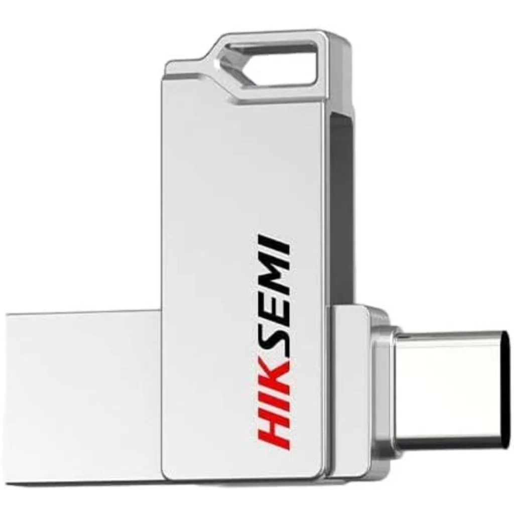 Pendrive 32GB Hiksemi E327C SILVER SYNC USB-C 3.2 Color Plata