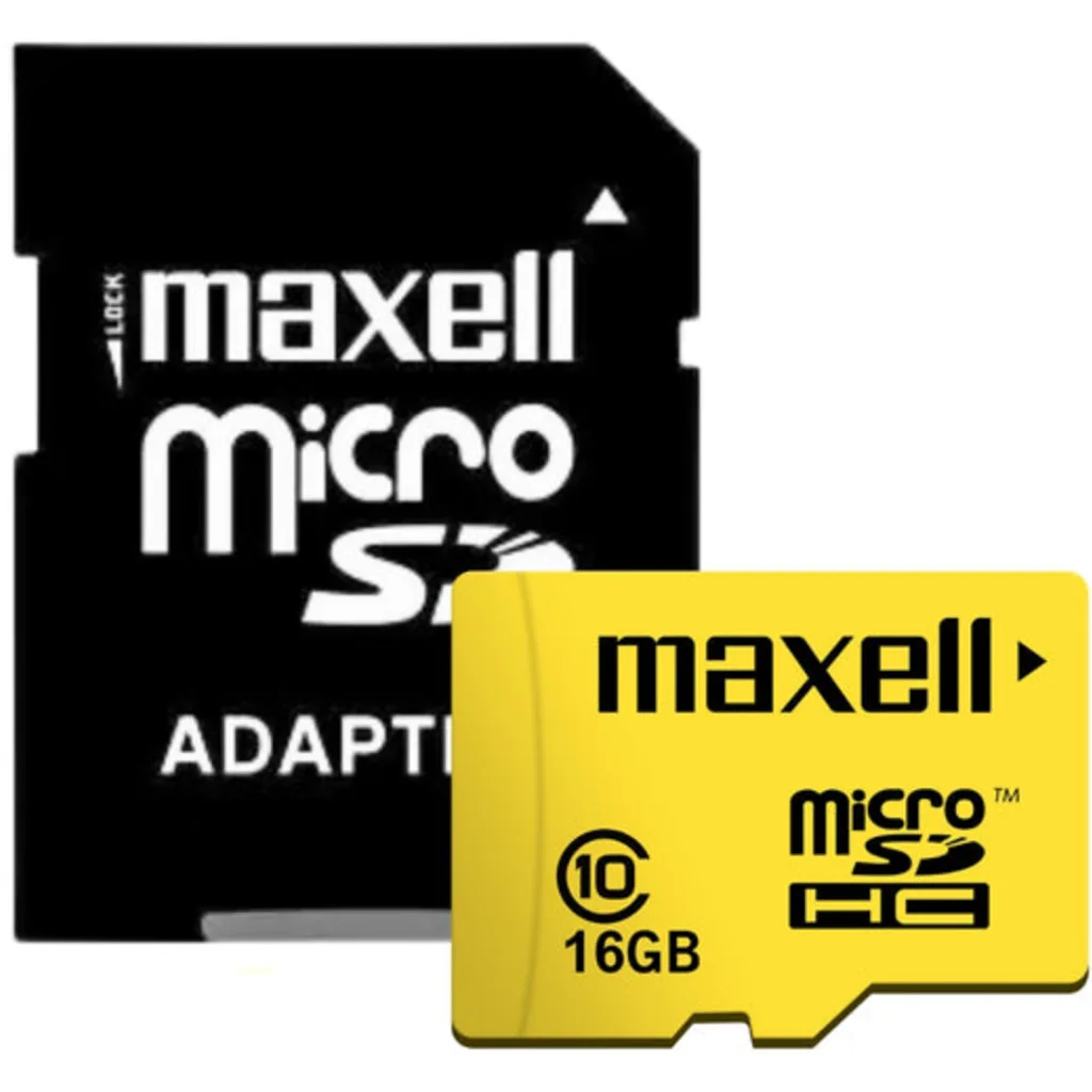 Imagen 1 de Tarjeta microSD Maxell MCSD-16GB CL10
