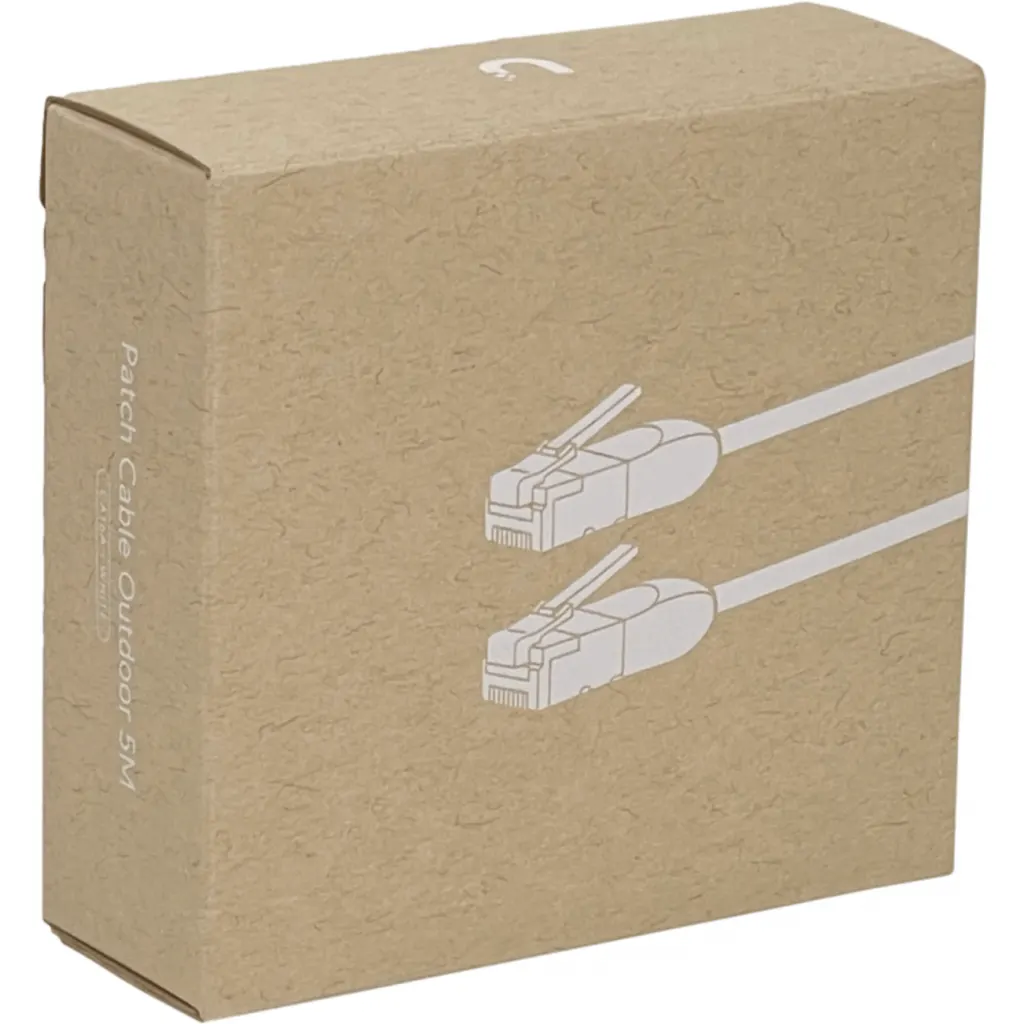 Imagen 3 de UBIQUITI 5mt Blanco Cat6A F/UTP Cable Exterior TPE 10GbE