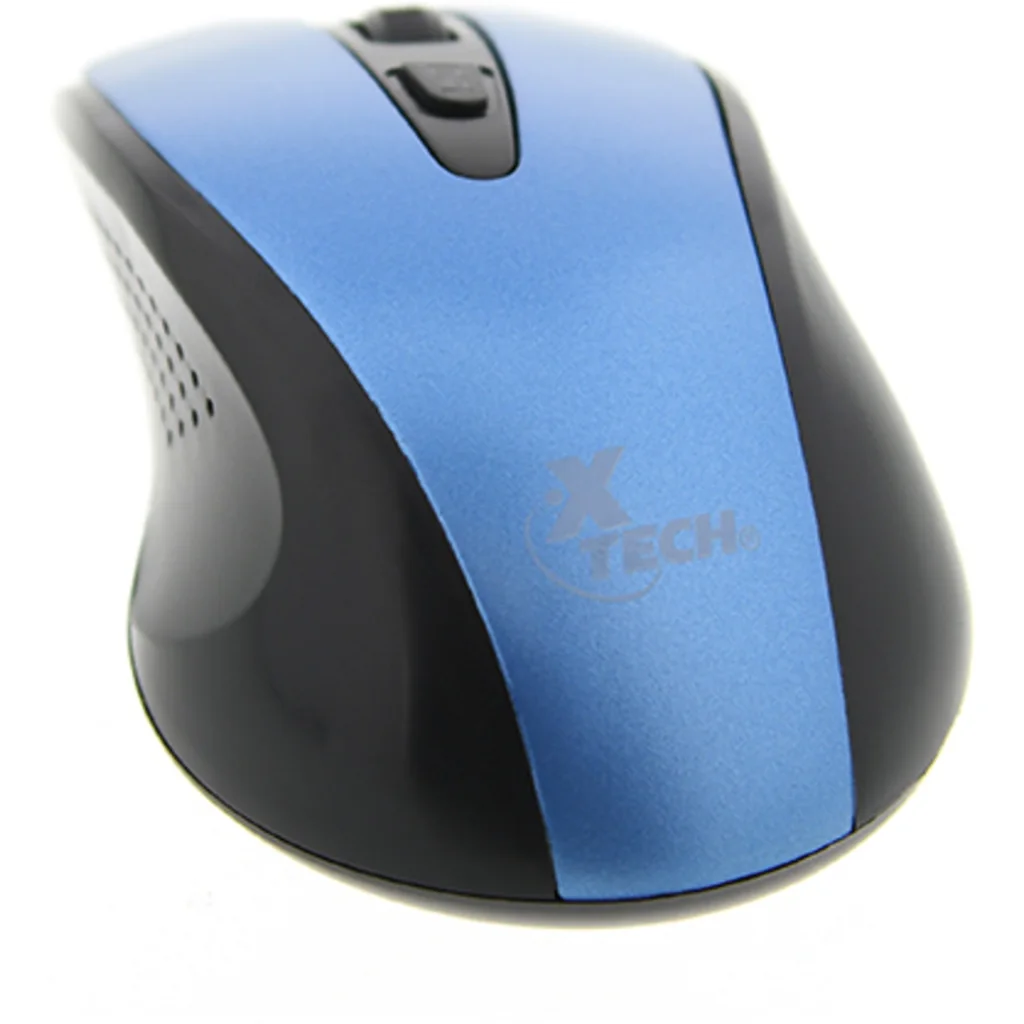 Imagen 1 de Xtech - XTM-315BL - Mouse - 2.4 GHz - Wireless - Blue - 4-button 1600dpi