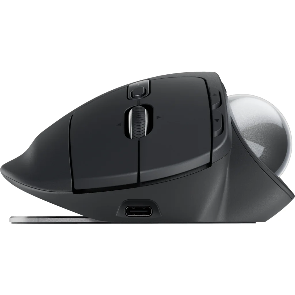 Imagen 2 de Mouse Ergonómico Inalámbrico Logitech MX Ergo S Trackball 380DPI 8 Botones