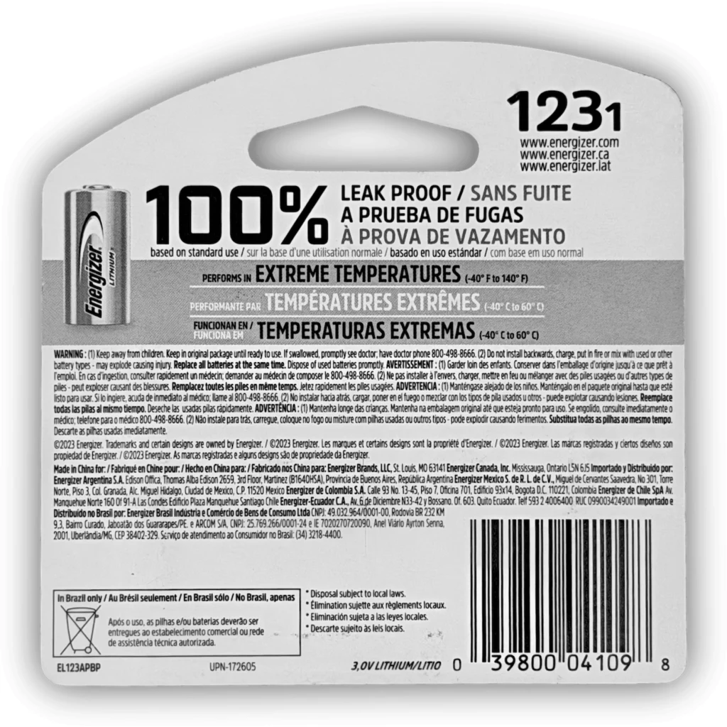 Imagen 2 de 16x32mm Pila Litio 3V Lithium Bateria x favor recicle devolviendo a LK