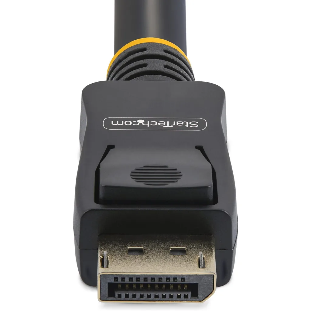 Imagen 10 de Cable DisplayPort M/M 4K 60Hz 1920*1080 HDCP DPCP c/Pestillo 15mt Negro StarTech